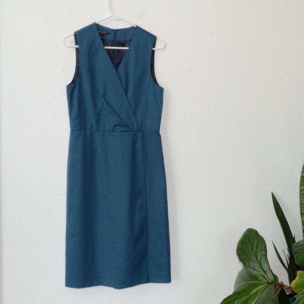 Pendleton Teal Sleeveless Dress